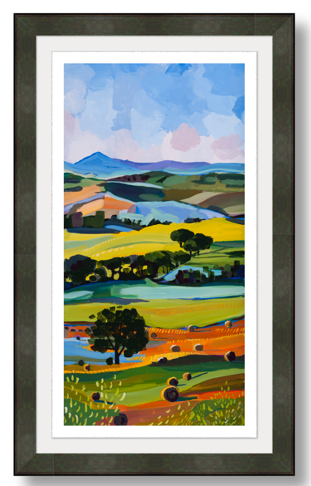HAY DAYS giclee paper Print