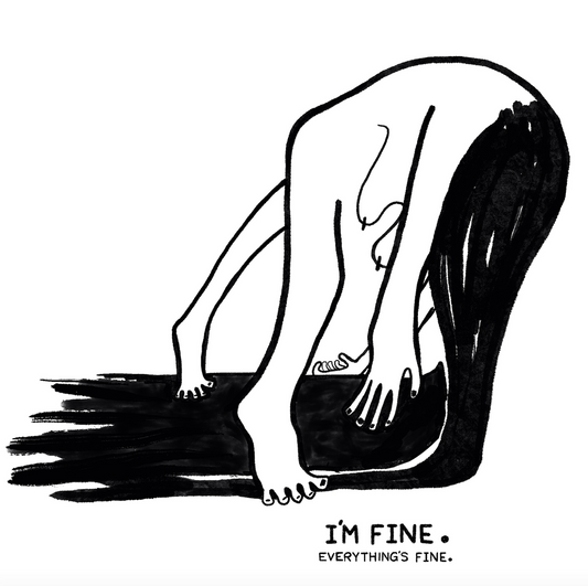 IM FINE  Glicee paper prints